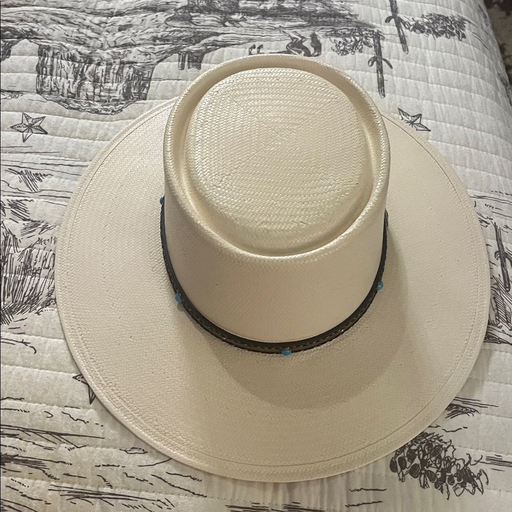 Stetson Gleeson straw sun hat - Picture 14 of 14